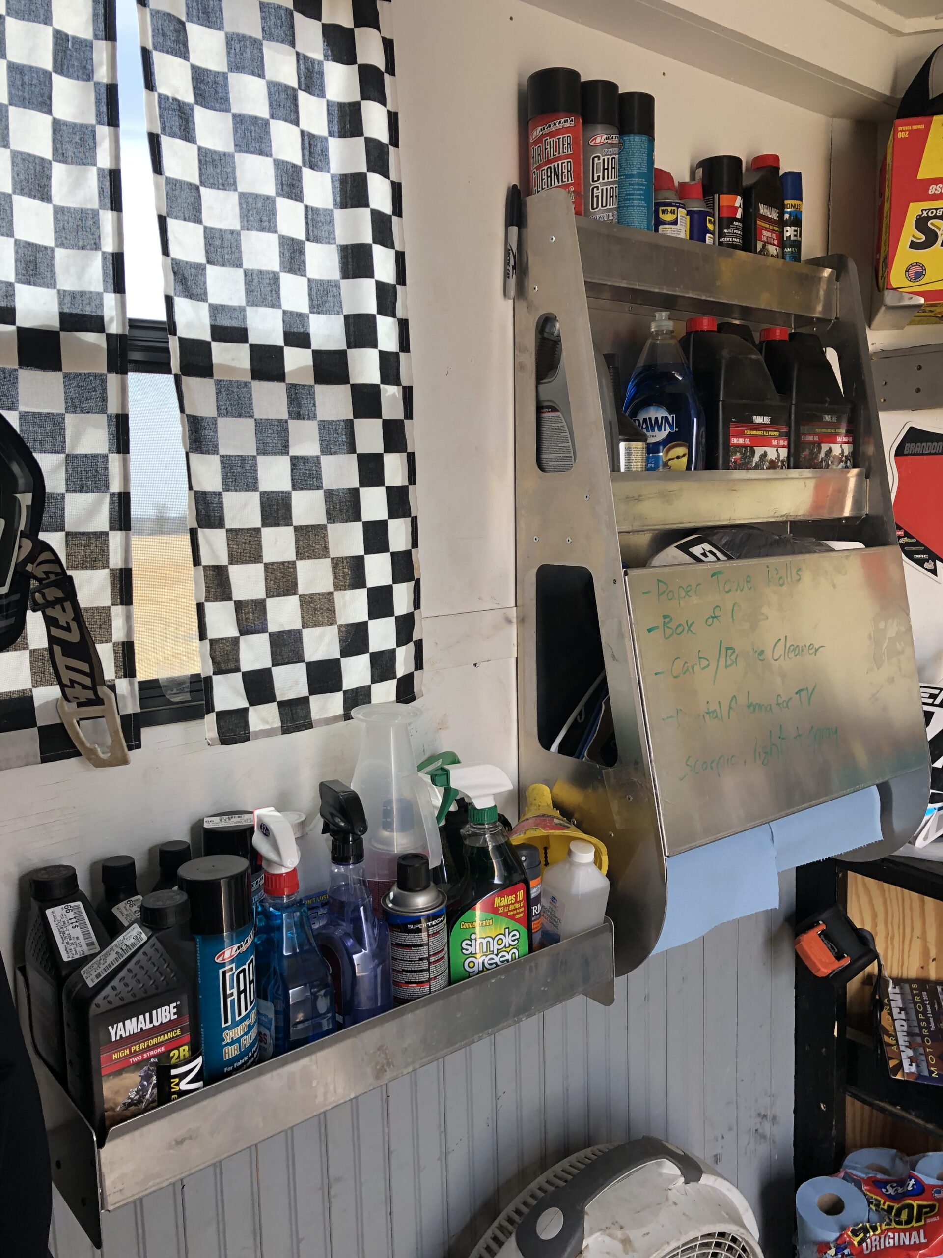 Prototype Testing Alumininum Organizer Shelf testing