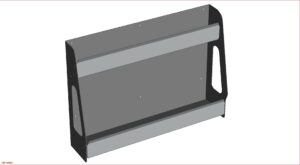 035 Aluminum Organizer Shelf