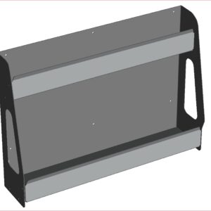 035 Aluminum Organizer Shelf